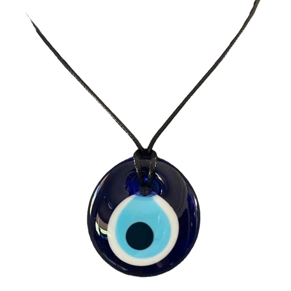 NEW…Necklace 🧿 Evil Eye Hand-Blown Glass Necklace Choker Boho - Picture 4 of 10